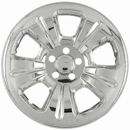 COAST2COAST 16", 5 Dimpled Spoke, Chrome Plated, Plastic, Set Of 4, Compatible With Steel Wheels IWCIMP52X